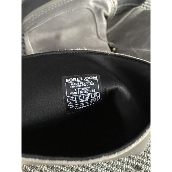 Sorel Womens Size 10 Slimpack Riding Tall II Boot - Black / Kettle - Picture 16 of 16